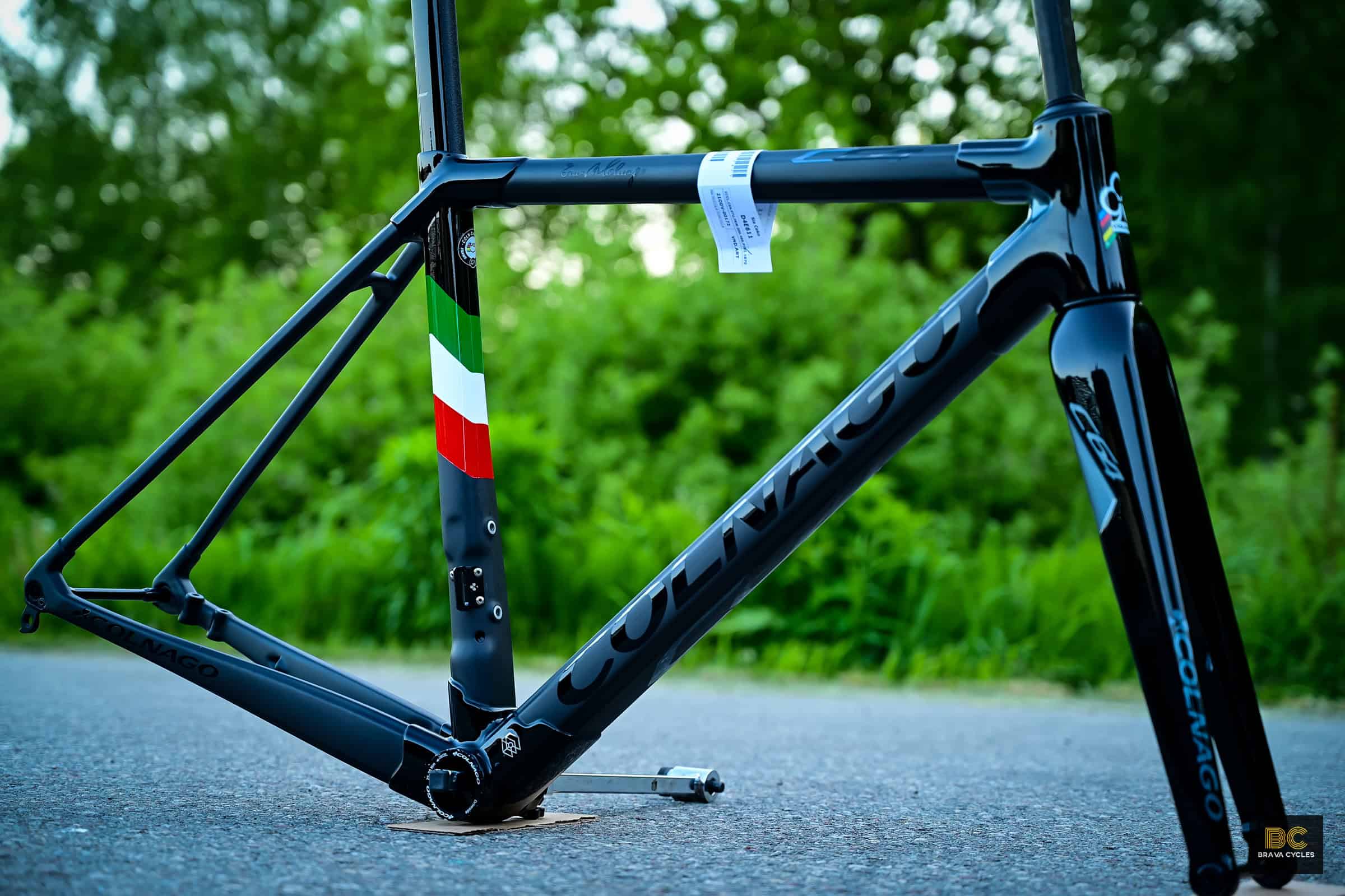 colnago c64 black silver