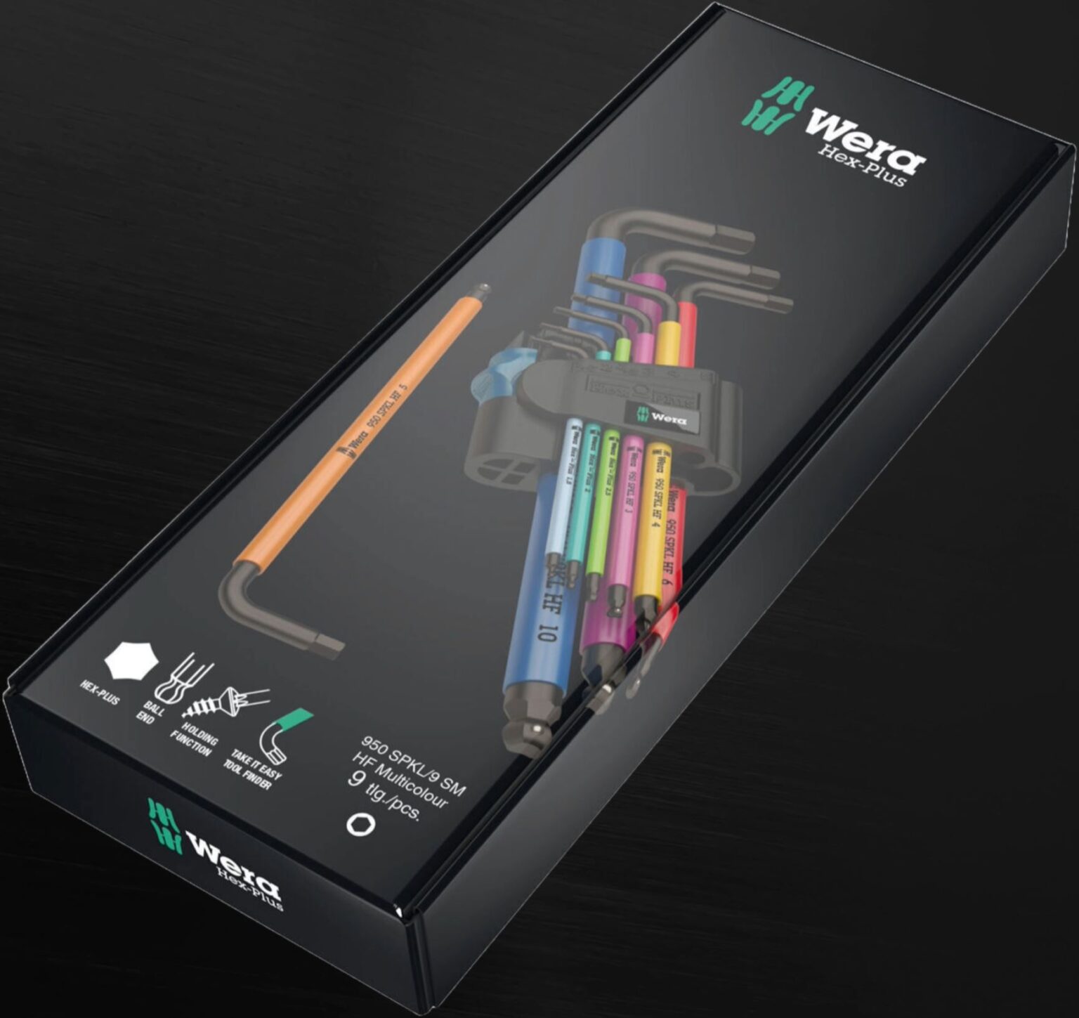 Wera 950/9 Hex-Plus L-Key Set