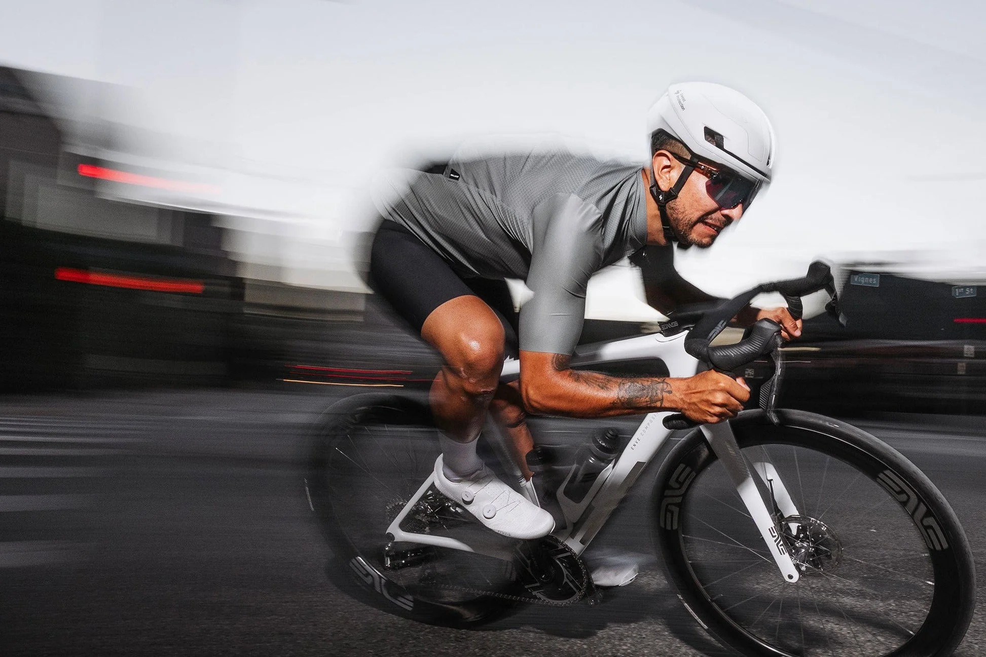 ENVE Melee V2 ridden at speed